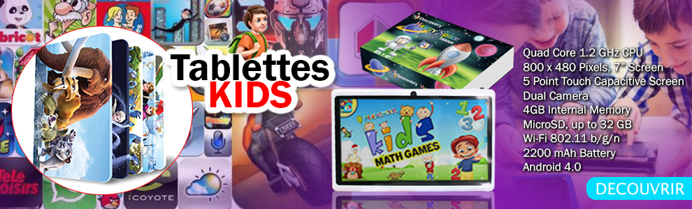 tablette pour enfants