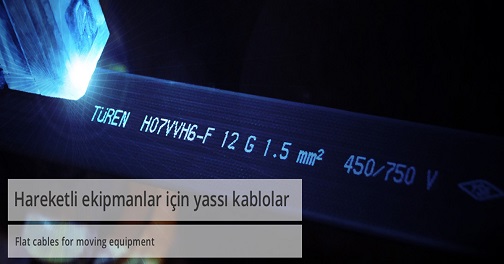 450/750 V Esnek Yassı Kablolar Derin kuyu dalgıç pompalarının yanı sıra, asansör, vinç, yürüyen merd...