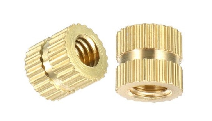 Brass Knurled Insert