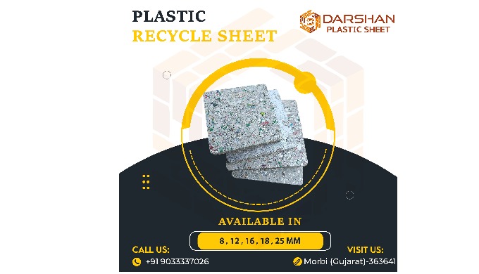 RECYCLE PLASTIC SHEET USED FOR CONSTRUCTION WORK IN SHUTTERING AS WELL AS FURNITURE,BENCHES,CHAIR,PO...