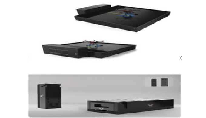 Provides Smart ESS for maintenance of drones landing on docking station. - Automatic Battery Replace...