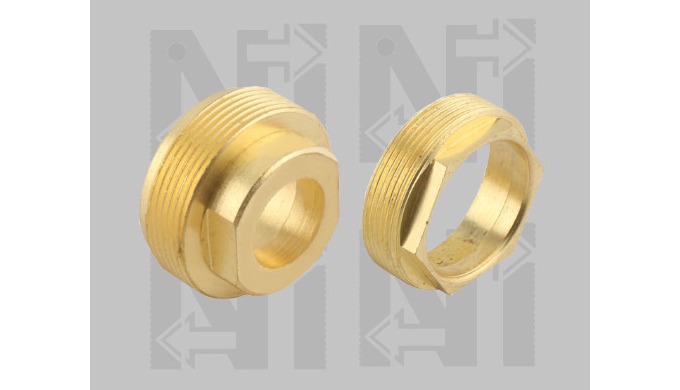 Brass Check Nuts