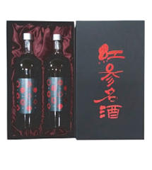 RED-GINSENG WINE_No.4 Giftset Superiority of Hongsam Myeongju Hongsam Myeonggju is a healthy ferment...