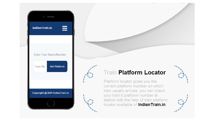 The easiest method do train platform locator enquiry is go to the Railway station and check for the ...