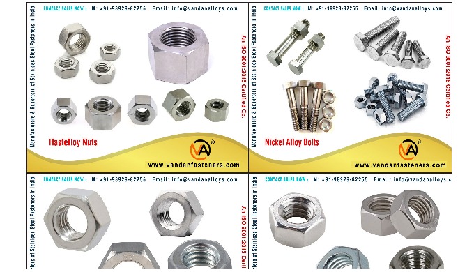 Vandan Fasteners Mumbai India are manufacturers exporters suppliers stockist of all kinds of High Te...