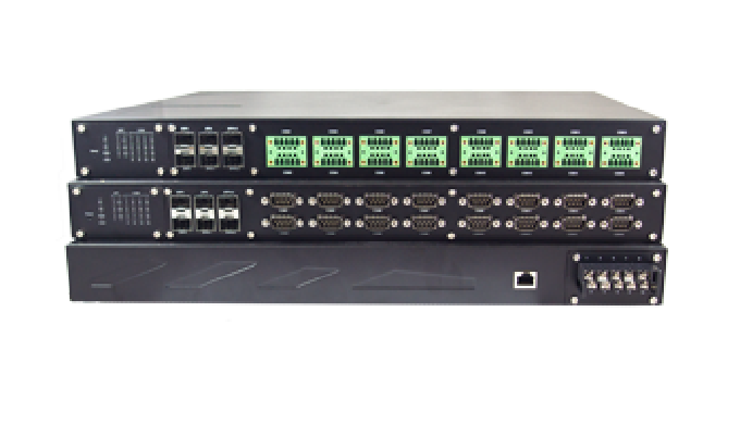 16-Port IEC61850-3 Certified Industrial Rack-Mount Secure Modbus Gateway, DSub-9 or TB5 connectors, ...