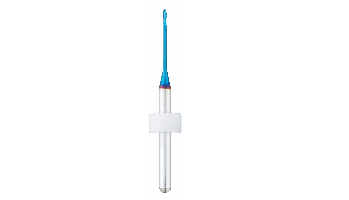 2Flutes Endmills for Cobalt Chrome & Titanium. Korea dental endmill. This dental endmill is a SI...