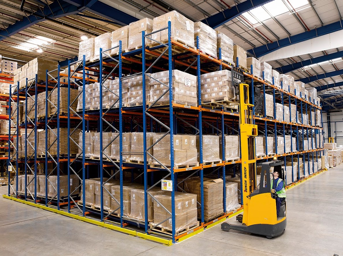 We sell and install pallet racking systems