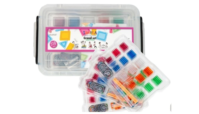 TWIPEA GRAND SET is the largest size of the package. It has 510 pcs of blocks which covers panels, j...