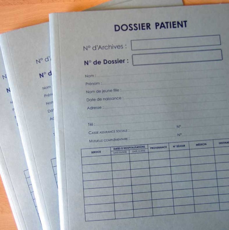 Dossier médical standard