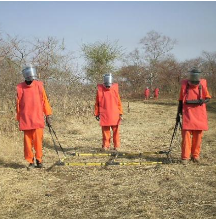 Landmine Clearance Explosive Ordnance Disposal Manual and Mechanical Clearance Canine Detection