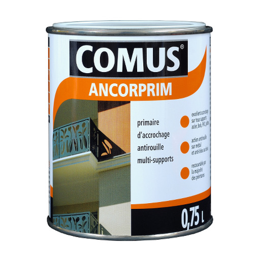 Primaire d'accrochage universel pour métaux ferreux, galvanisé, aluminium, cuivre, inox, bois, PVC.....