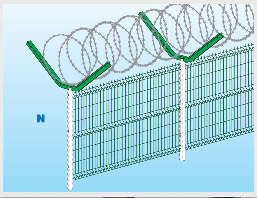 Poteaux bavolet "T" 40 et "T" 50