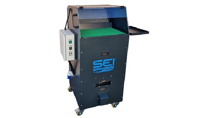 BANCO DE SOPLADO MÓVIL BS-F 700 – Norma CE Permite la máxima limpieza del ambiente de trabajo en los...