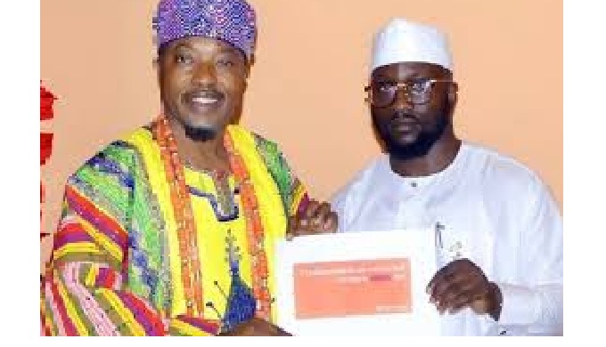 Le grand marabout féticheur béninois IBRAHIMA BAKARI est un prêtre du culte vaudou, pratiquants et e...
