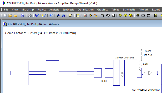 The Ampsa ADW is a wizard for designing microwave amplifiers. Transistor modelliing, load-pull and i...