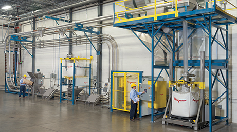 Flexicon pneumatic and mechanical test laboratories are equipped with full size bulk handling equipm...