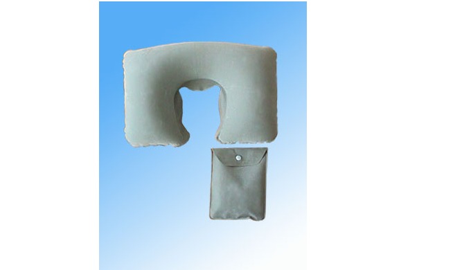 Inflatable pillow for travelling.