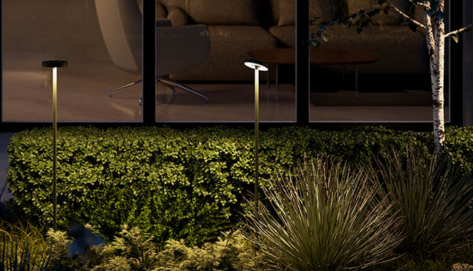 Stort udvalg af udendørslamper og havelamper med og uden led lyskilde. Find udendørs bedlamper, uden...