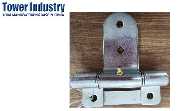 Zinc Plated Truck Hinge with Grease Fitting