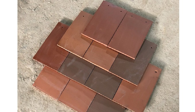 Casa flat tiles by Song Hoai Ceramics are crafted from high-quality clay and fired at high temperatu...