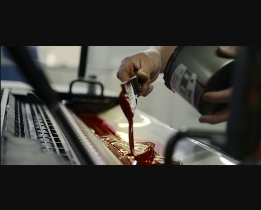 Impression sur papier mince