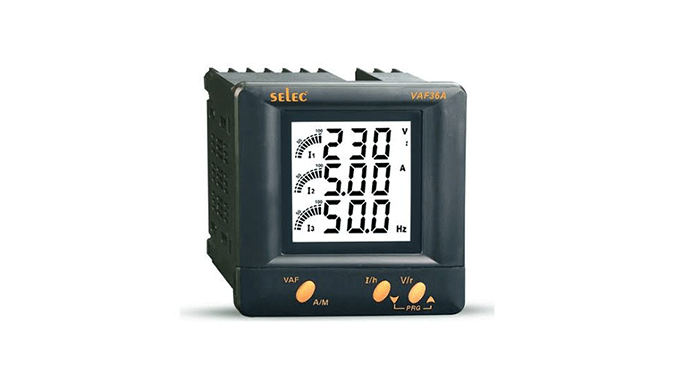 Ronak Switchgear - wholesaler and distributor of SELEC Volt Amphere Frequency Meters in India Buy SE...