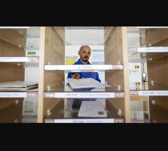 Service courrier efficace