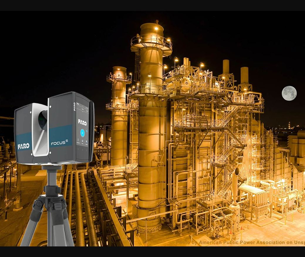 Scanner Laser 3D Faro - Relevés industriels