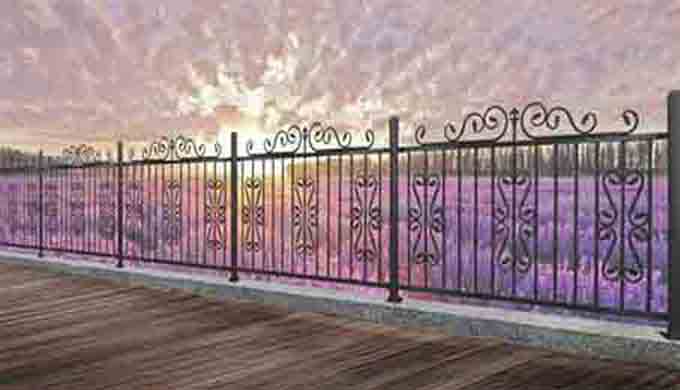 The Design Art Fence is a concise and solid product that combines various patterns and colors to emp...