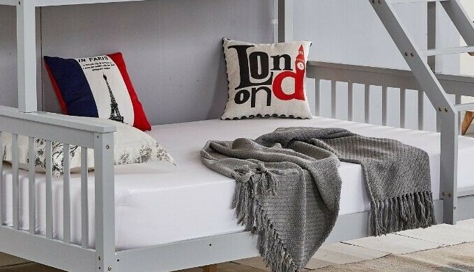 Pioneer Marwa Triple sleeper bunk bed frame range Product Features & Dimension Crafted with Soli...