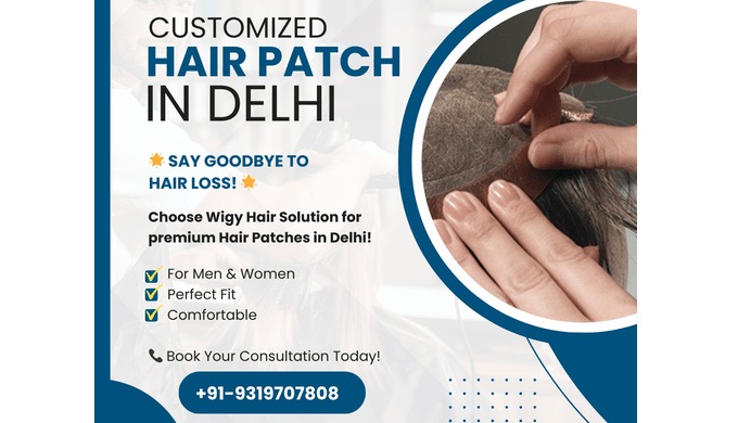 Wigy Hair Solution offers top-notch hair patch solutions for both men and women in Delhi. Crafted fr...