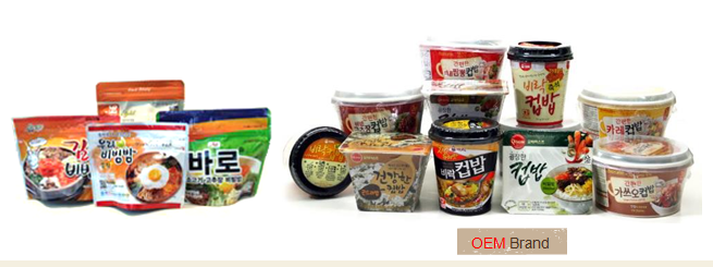 It is instant rice that can take immediately once pour water and heat for 3~4 minutes in a microwave...