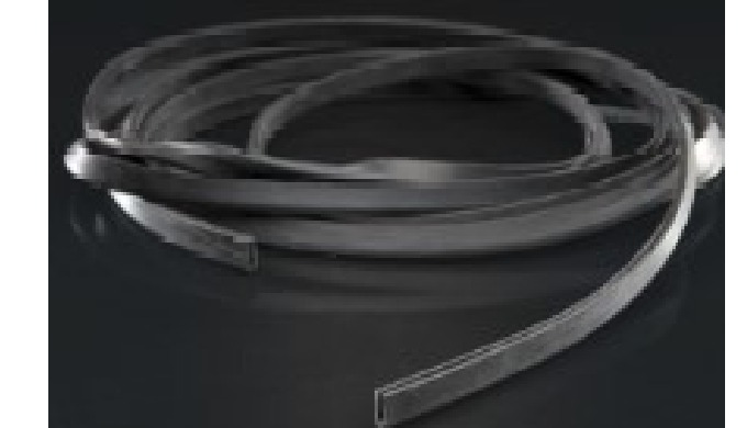 Perfiles de caucho en u