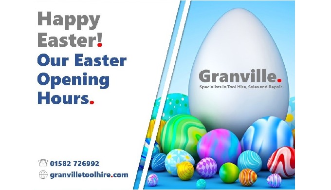 All of us at Granville would like to wish all of our customers a Happy Easter. Our Easter opening ho...