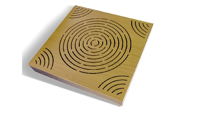 Circulo Panel is a wall sound-absorbing panel designed for mid-range frequencies. Its perforated MDF...