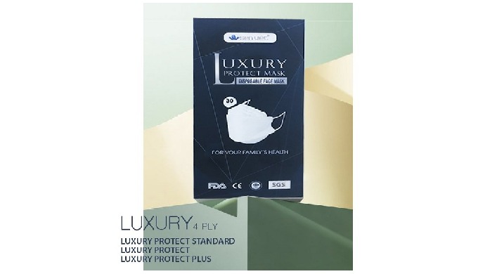 Product Description Product Name: Disposable Luxury Protect Mask Material: Non-woven Fabrics, Melblo...