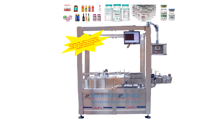 The Automatic Sticker Labeling System consists of main structure, covered with SS cabinet and safety...