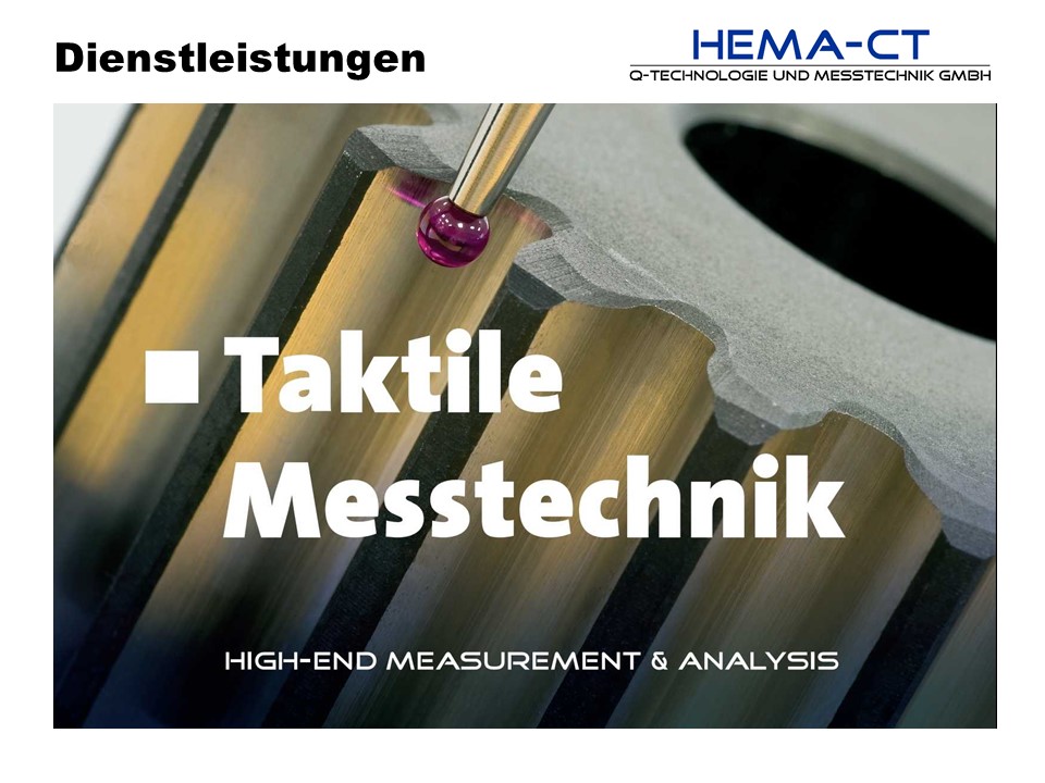 Wir vermessen Ihre Bauteile mittels taktiler Koordinatenmessgeräte von Stückzahl 1 bis zur Serienbeg...