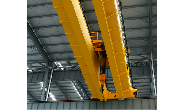 Double Girder EOT Cranes for Heavy-Duty Industrial Lifting and Material Handling Kanext Equipments m...