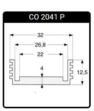 Dissipateurs de chaleur CO 2041 P