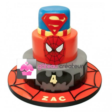 Commander votre Gâteau d'anniversaire Spiderman en ligne