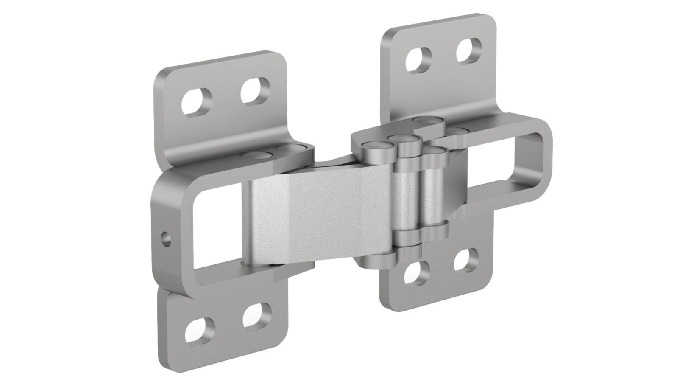 Charnière invisible renforcée - ouverture 90°