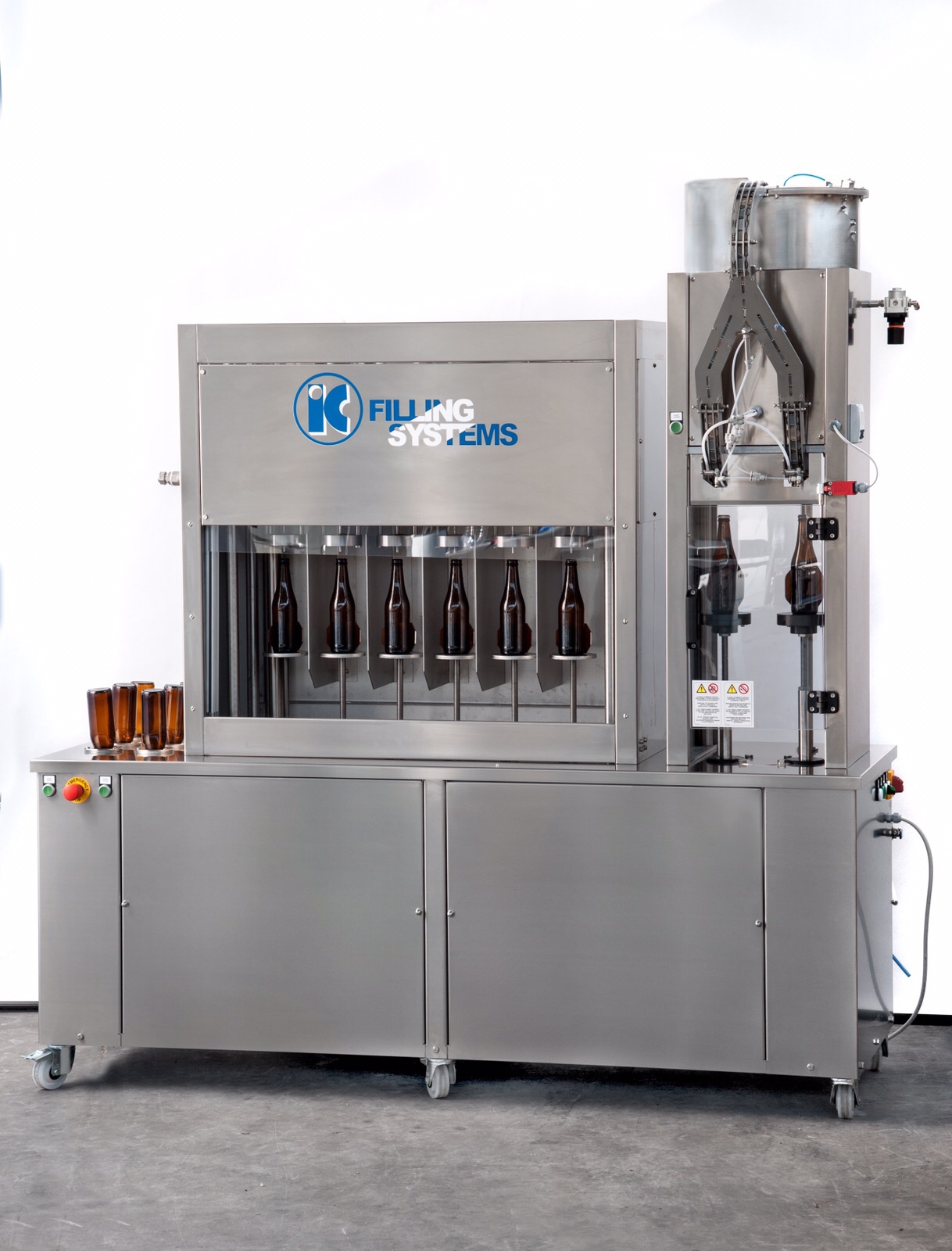 IC Filling Systems has just launched a new, semi-automatic, twin head Bottle Capping Machine which i...