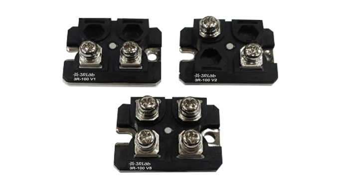 100 Watt Mountable Non-Inductive, High Frequency Resistors.