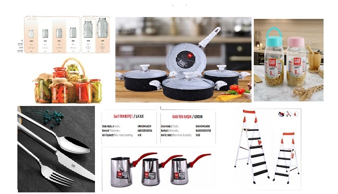 -Industrial kitchen -Tableware -Kitchenware -Houseware -Cooker set -Cutlery -Food preserve glass con...