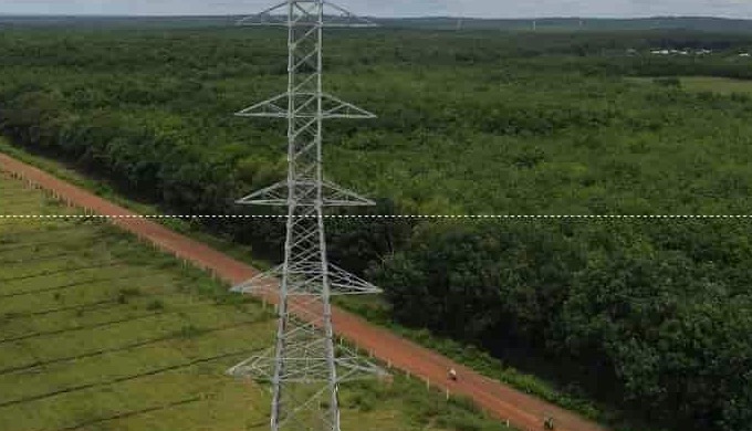 Electrical Transmision Steel Tower is used for electrical transmission and distribution and set up o...
