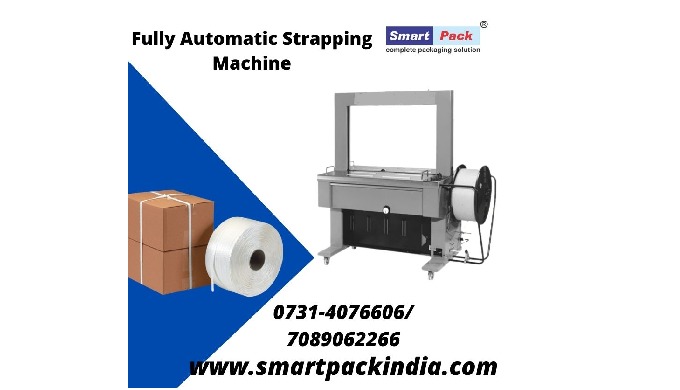 Fully Automatic Strapping Machine Call:- 0731-4076606 / 7089062266 Website :- www.smartpackindia.com...