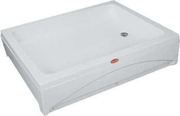 D-8003 – 80x100x24 h – Dikdörtgen Duşun yerden yüksekliği24cm Duşun hacim yüksekliği10cm Duşun Ağırl...