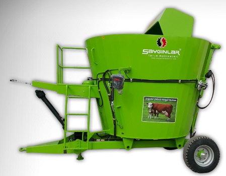 About the ProductThis machine chops hay, straw, clover bales and mix them w...